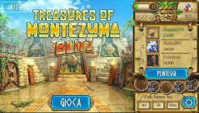 Disponibile gratis Treasure of Montezuma Blitz per PS Vita