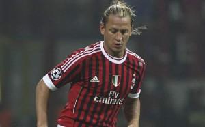 SCANDALOSO ! Video di  Mexes che riceve uno sputo durante la partita tra Milan-Juventus di Coppa Italia!