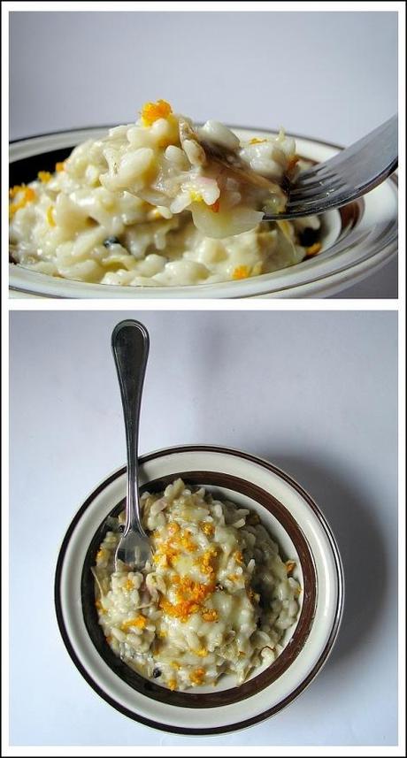 Risotto alla Siciliana (con Carciofi, Acciughe e Pecorino Pepato)