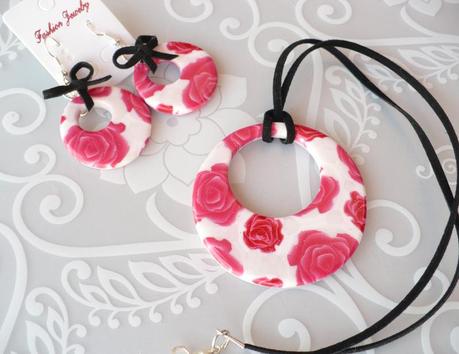 Parure Fiorita in fimo per la primavera! - Flowered fimo jewel set