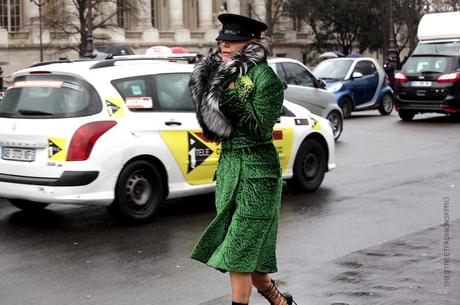 In the Street...Green Day #2, Paris Fashion Week