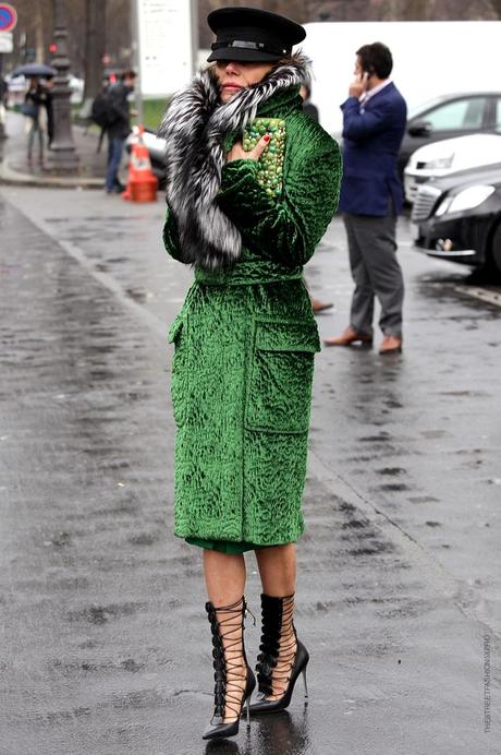 In the Street...Green Day #2, Paris Fashion Week