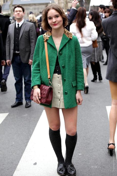 In the Street...Green Day #2, Paris Fashion Week