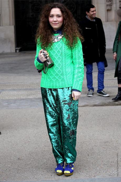 In the Street...Green Day #2, Paris Fashion Week