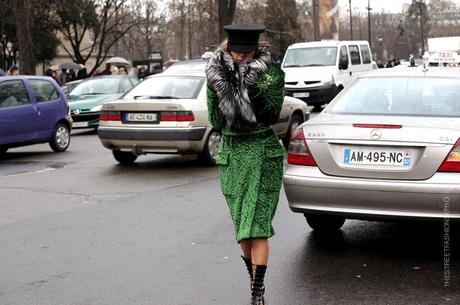 In the Street...Green Day #2, Paris Fashion Week