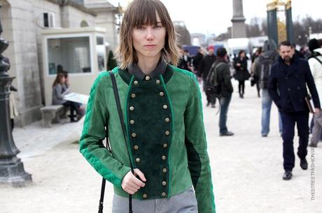 In the Street...Green Day #2, Paris Fashion Week