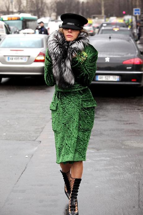 In the Street...Green Day #2, Paris Fashion Week