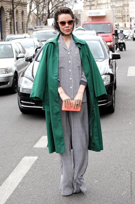 In the Street...Green Day #2, Paris Fashion Week