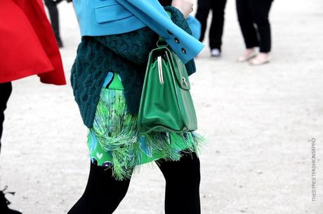 In the Street...Green Day #2, Paris Fashion Week