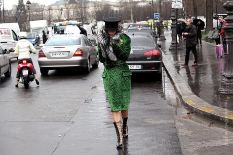 In the Street...Green Day #2, Paris Fashion Week