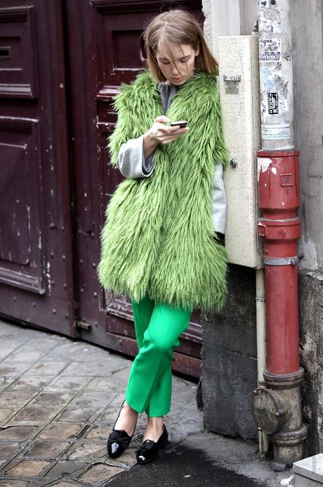 In the Street...Green Day #2, Paris Fashion Week