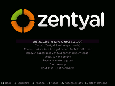 Zentyal (ex-eBox Platform) è un framework web utilizzato per la gestione della configurazione delle applicazioni web.