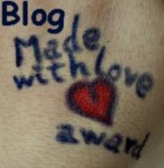 Blog Made with love award