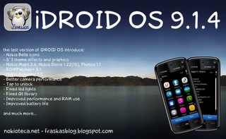 Installare la versione di Idroid Os 9.1.4.