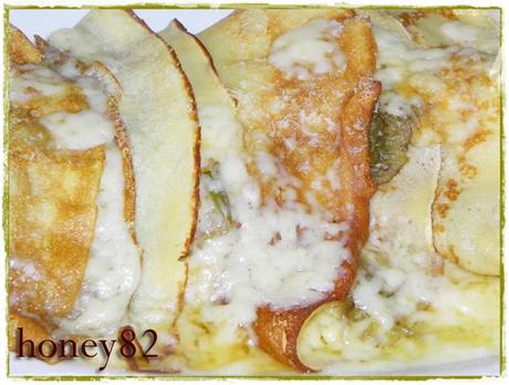 CREPES CON CARCIOFI E ASIAGO