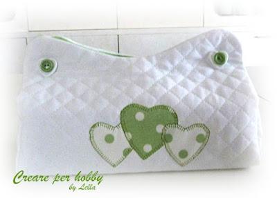 Cucito Creativo: portacleenex in tessuto