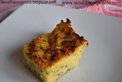 tortino di zucchine e scamorza..tanta roba!!!!