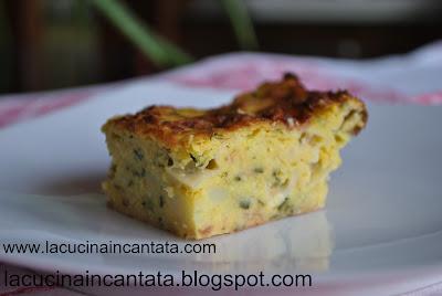 tortino di zucchine e scamorza..tanta roba!!!!