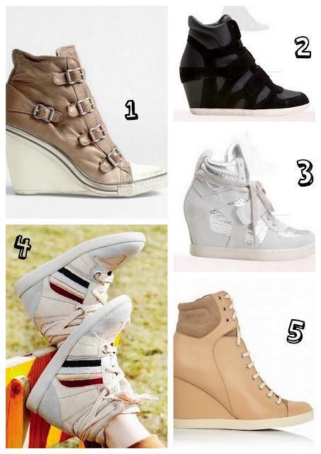 SHOPPING | wedge sneakers