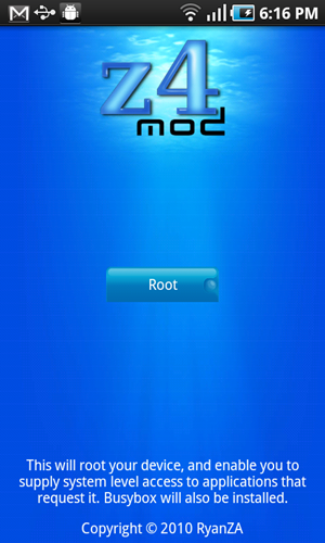 z4rootscreenshot ROOT su Android, ecco i migliori programmi