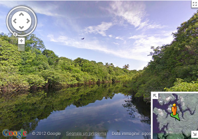 google street view amazzonia