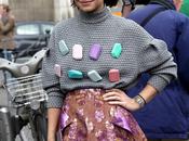 Street...Colored Stones, Paris Fashion Week