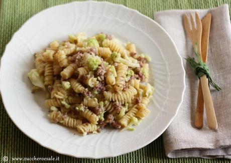 Fusilli salsiccia e cavolfiore