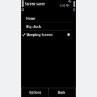 Sleeping screen