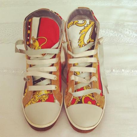 Soisire Soiebleu Foulard Sneakers