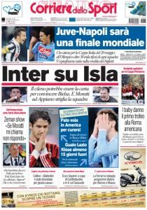 ECCO LA RASSEGNA STAMPA DI OGGI- TUTTOSPORT : JUVE – NAPOLI CON MARA….