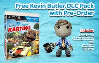 Kevin Butler diventa un personaggio giocabile, in LBP Karting