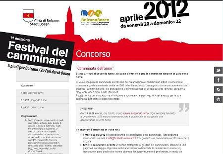 FESTIVAL DEL CAMMINARE BOLZANO
