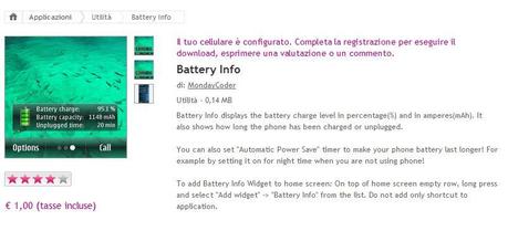 Aggiornamento Battery Info