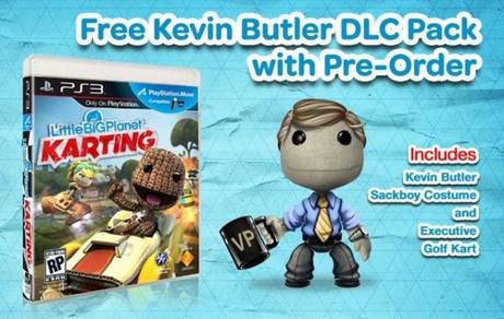 Little Big Planet Karting, ci sarà Kevin Butler come personaggio giocabile