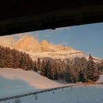 Panorama dalla camera sul Catinaccio