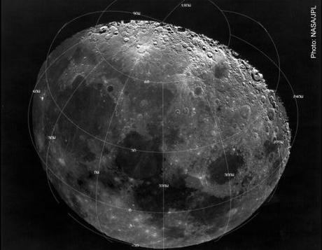 Le rocce lunari e lo studio di GRAIL