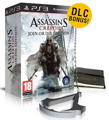 Assassin's Creed 3 : rivelata la prima Collector's Edition, si chiama Join or Die