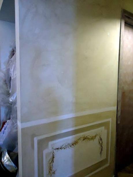 l' ingresso di Lorena in divenire... la fase intermedia...