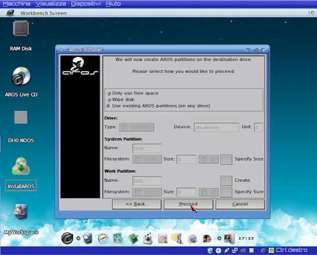 Icaros 1.4, AmigaOS X86 sul vostro Pc (VirtualBox)