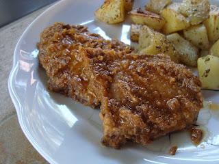 Arrosto con patate al forno.