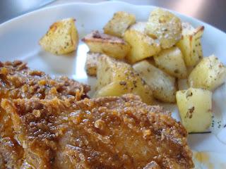 Arrosto con patate al forno.