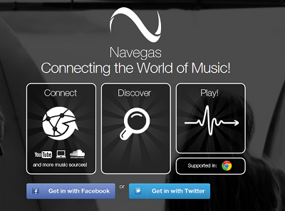 lettore musica Navegas: Music Player gratuito online