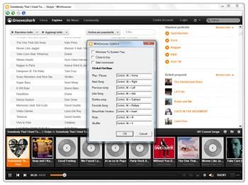 WinGrooves e SharkEar: applicazioni desktop per controllare GrooveShark tramite hotkey globali