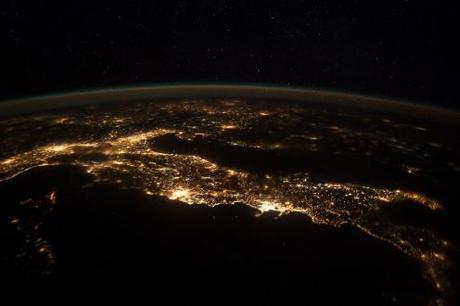 L’Italia dallo spazio vista dalla ISS