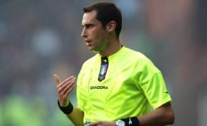 Napoli-Catania arbitra Gervasoni, ecco tutti precedenti