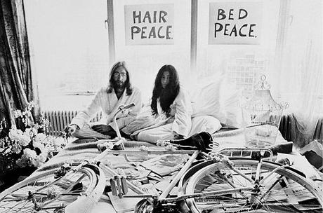 lennon ono bed in