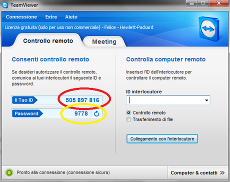 Immagine12 TeamViewer v7.0.12799, utilizzare e riparare il pc a distanza