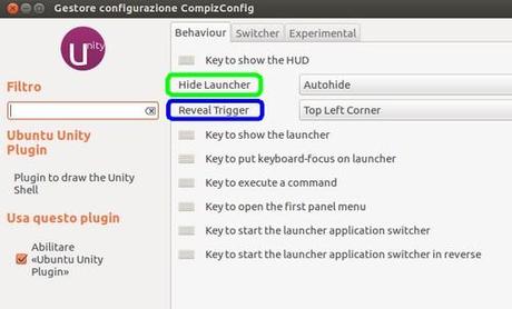 CompizConfig e plugin Ubuntu Unity
