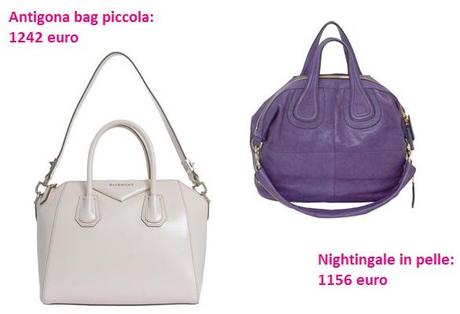 My favourite bags, ovvero, la mia lista dei desideri impossibili