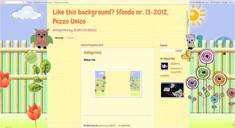 Like this background? Sfondo nr. 13-2012, Pezzo Unico